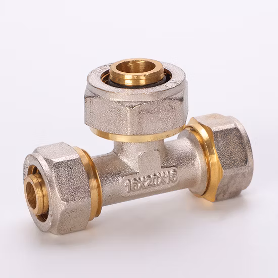 Mehrschichtige Pex-Rohr-Klemmverschraubungen mit Außengewinde und Oring